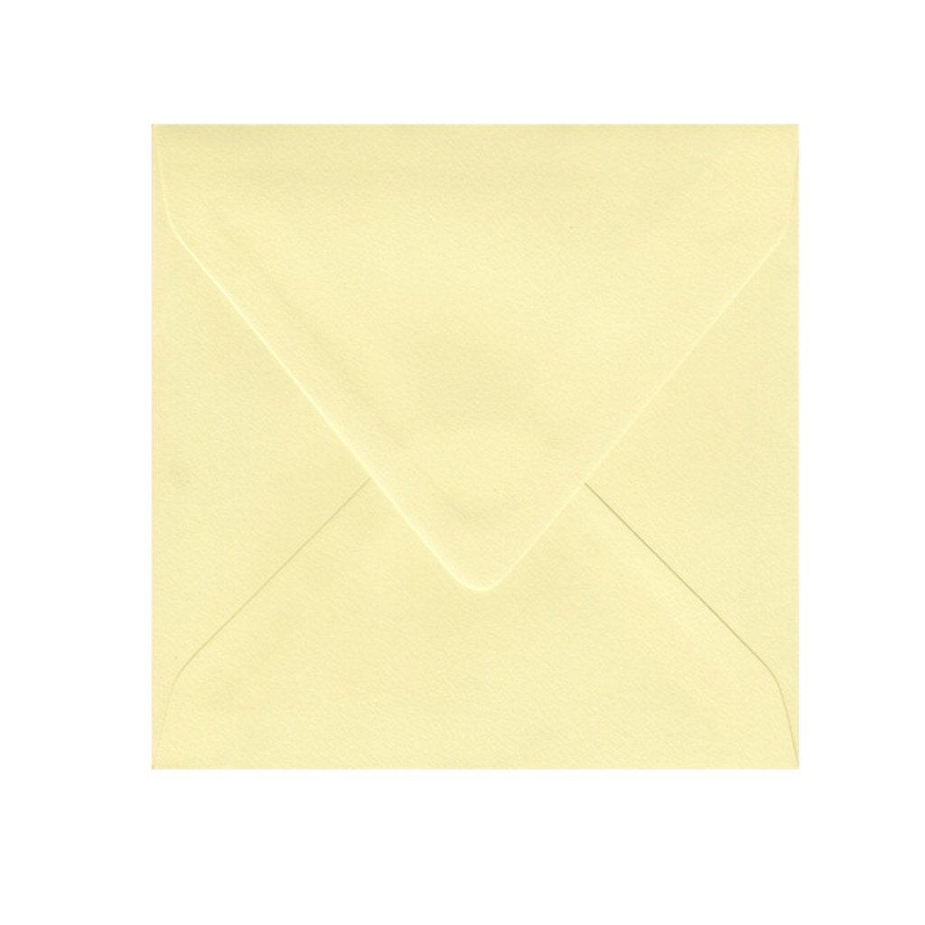 6.5 SQ Inner Ungummed Euro Flap Sorbet Yellow Envelope