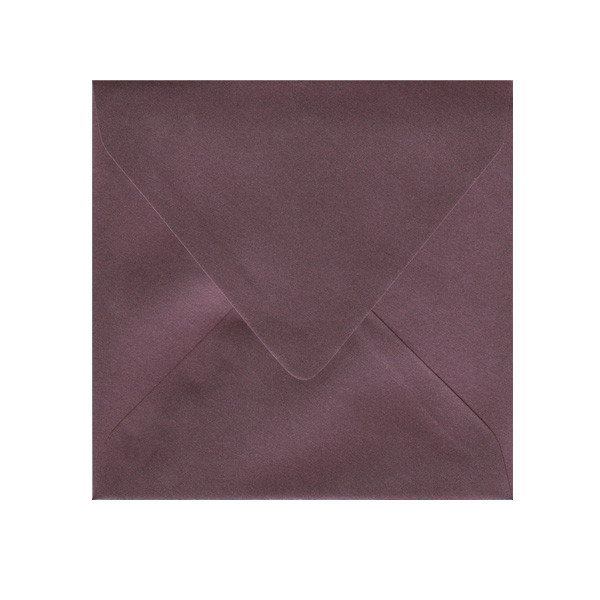 6.5 SQ Inner Ungummed Euro Flap Sparkling Merlot Envelope