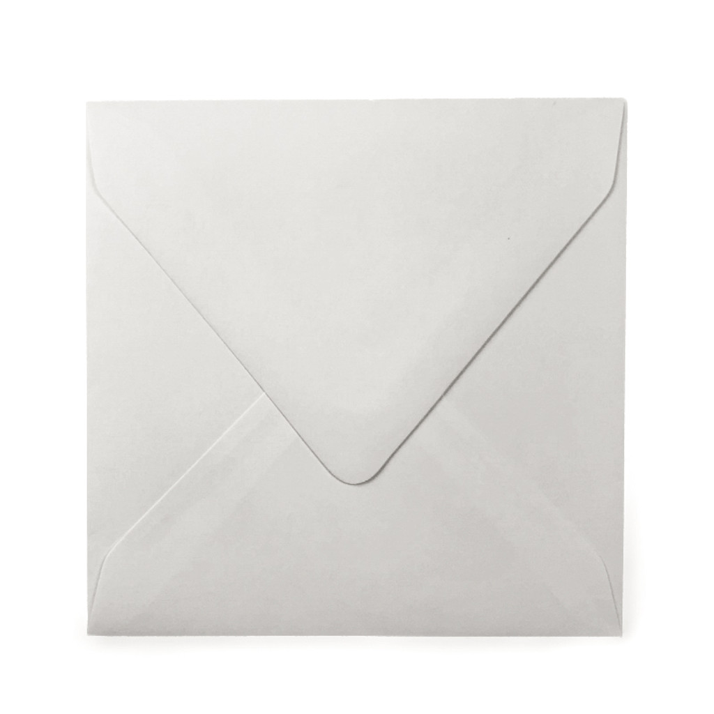 6.5 SQ Inner Ungummed Euro Flap White Envelope