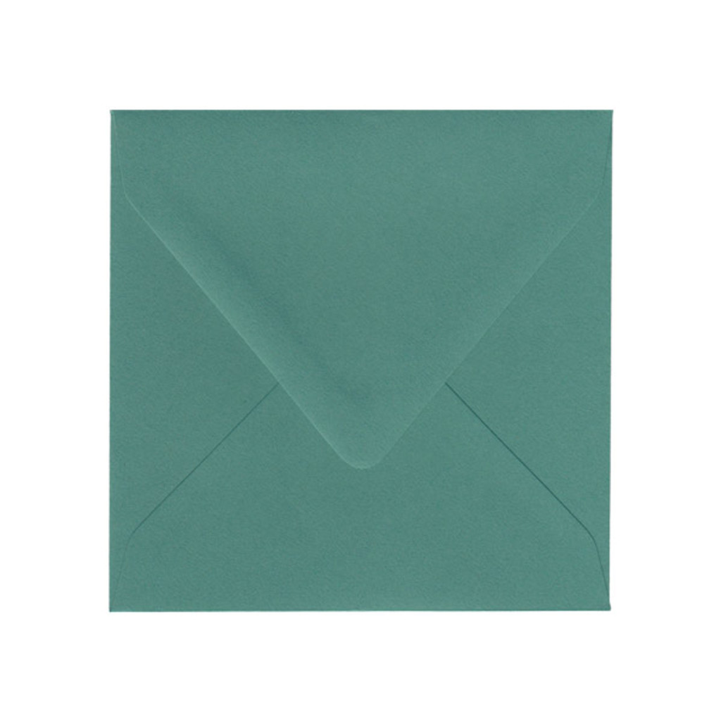 6.5 SQ Euro Flap Emerald Envelope