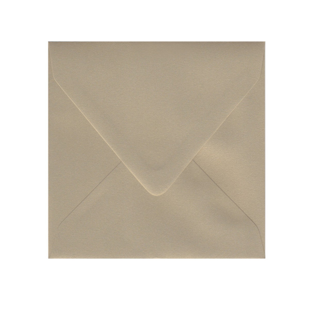 6.5 SQ Euro Flap Gold Leaf Envelope