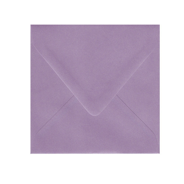 6.5 SQ Euro Flap Light Amethyst Envelope