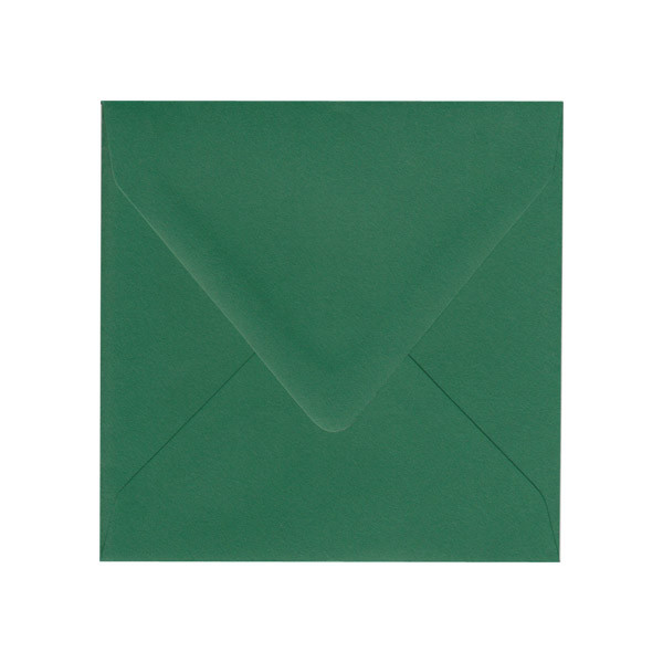 6.5 SQ Euro Flap Lockwood Green Envelope