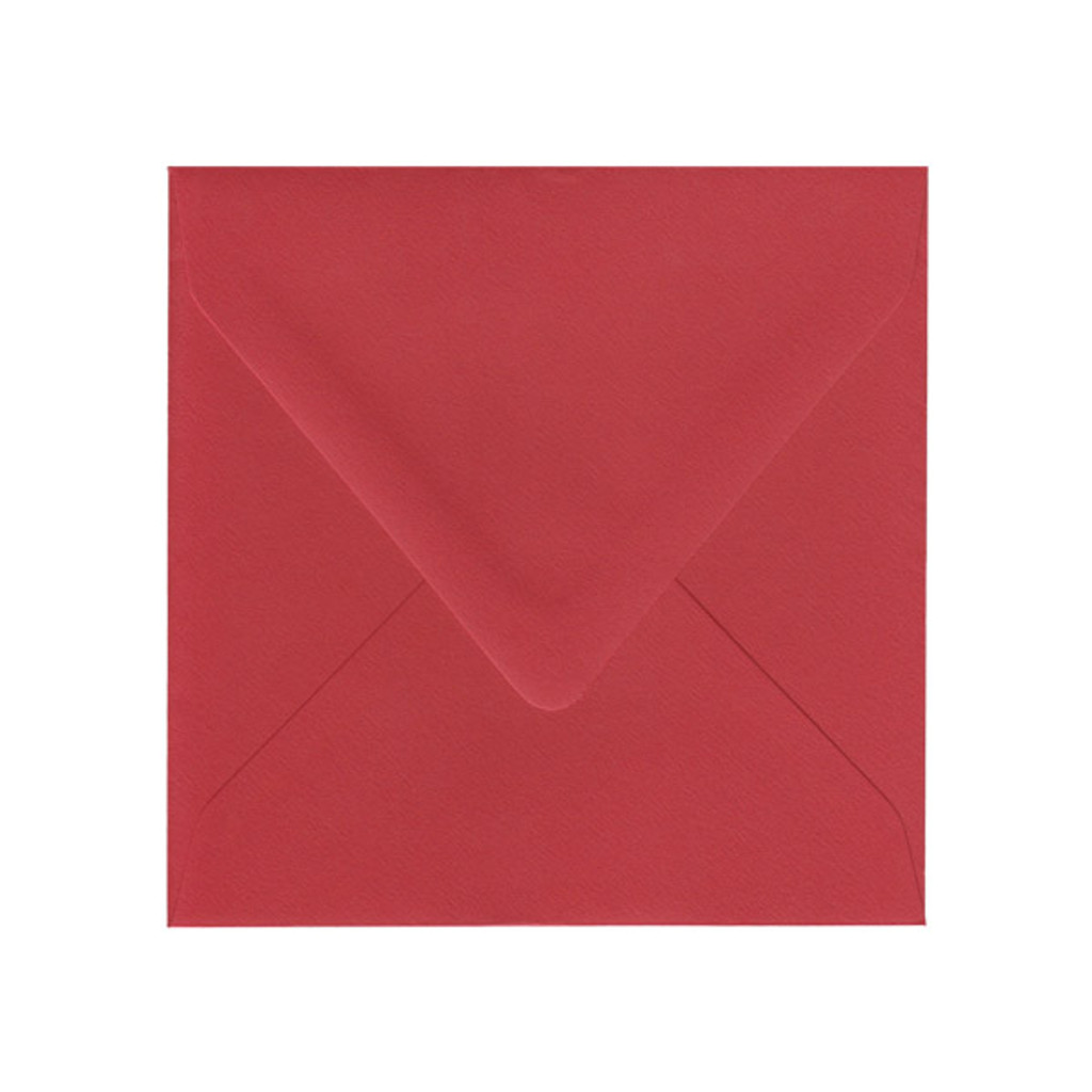 6.5 SQ Euro Flap Vermilion Envelope