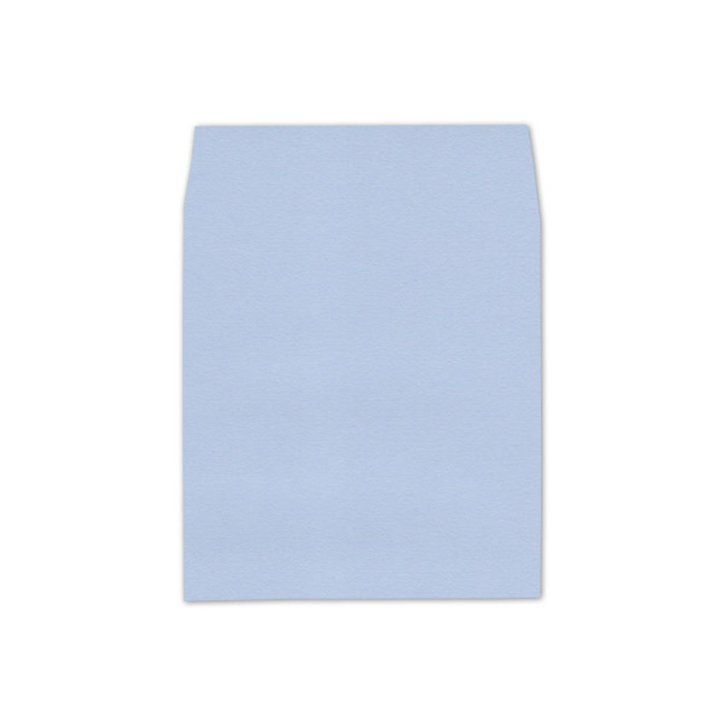 6.5 SQ Square Flap Envelope Liners Azure Blue