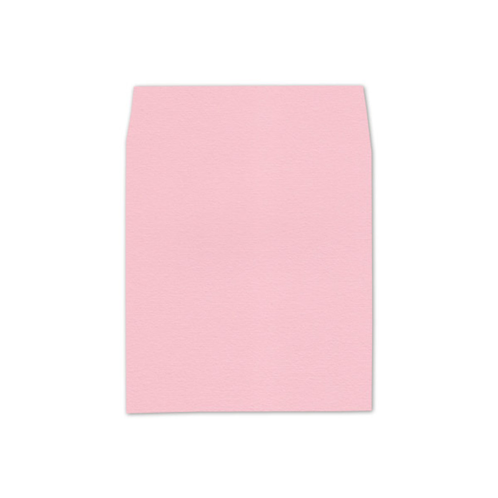 6.5 SQ Square Flap Envelope Liners Candy Pink