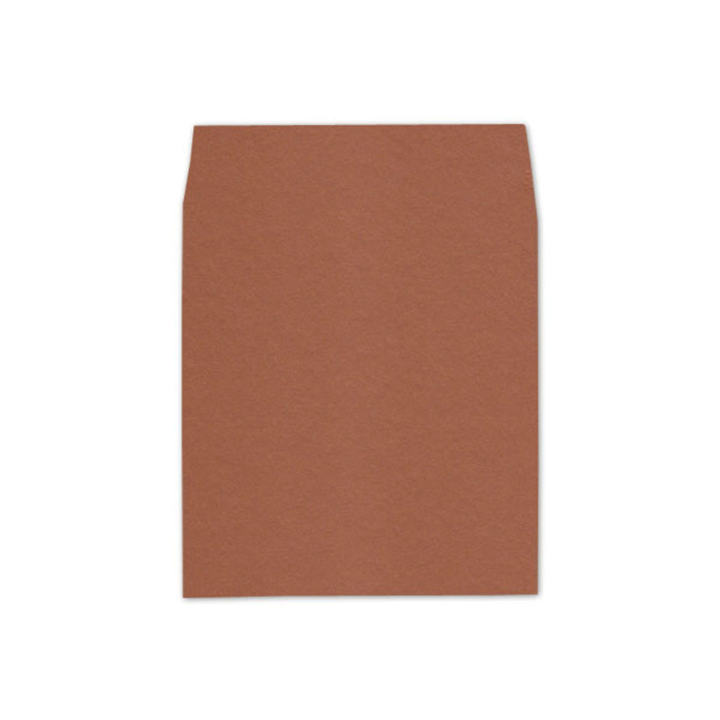 6.5 SQ Square Flap Envelope Liners Copper