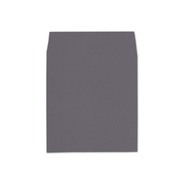 6.5 SQ Square Flap Envelope Liners Dark Grey
