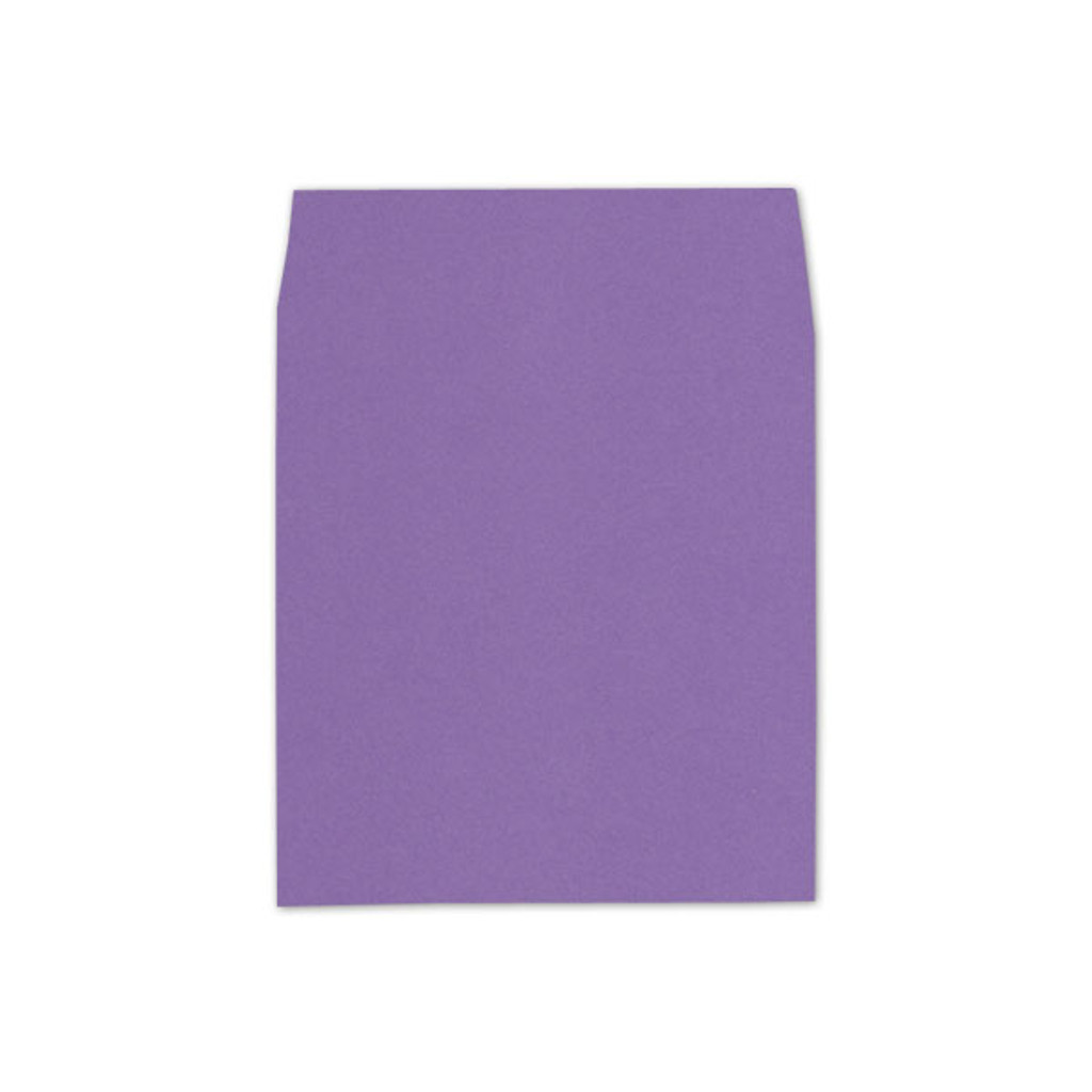 6.5 SQ Square Flap Envelope Liners Grape Jelly