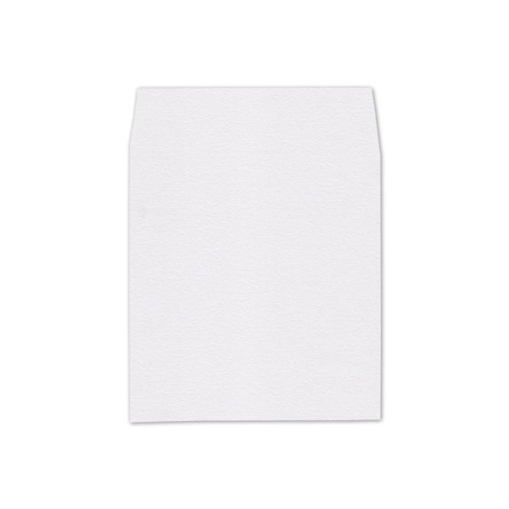 6.5 SQ Square Flap Envelope Liners Ice Silver