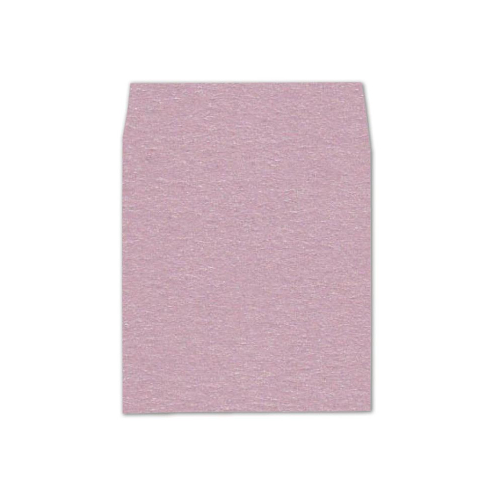 6.5 SQ Square Flap Envelope Liners Misty Rose