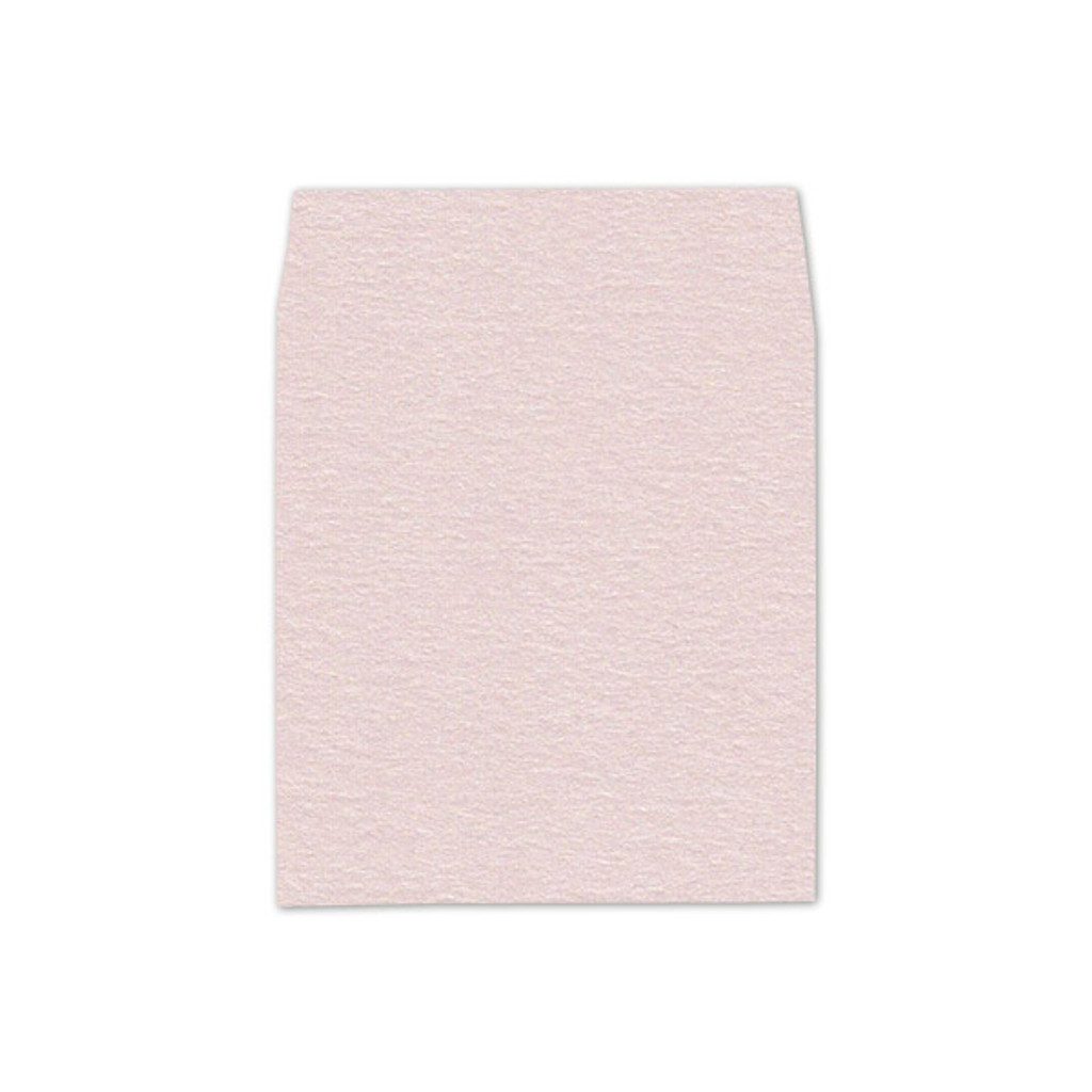 6.5 SQ Square Flap Envelope Liners Pink Quartz