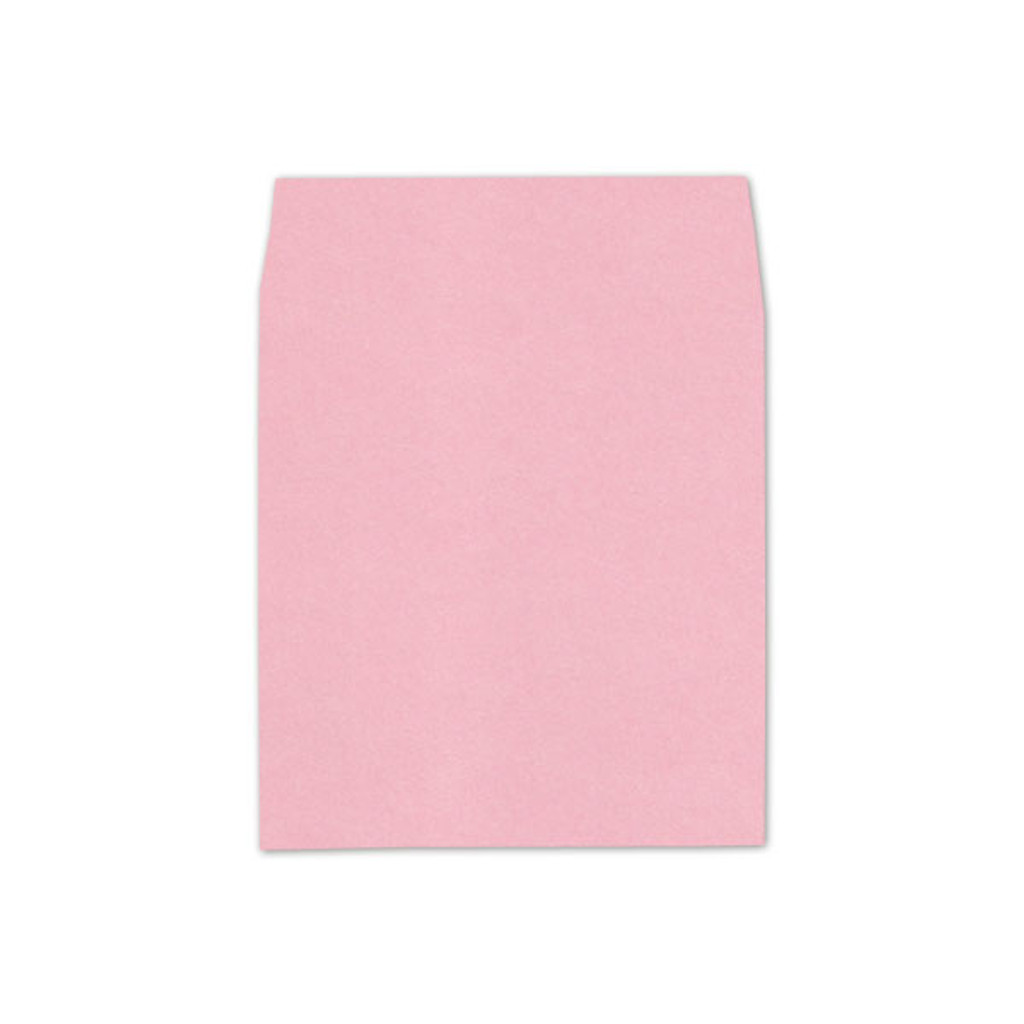6.5 SQ Square Flap Envelope Liners Rose Quartz