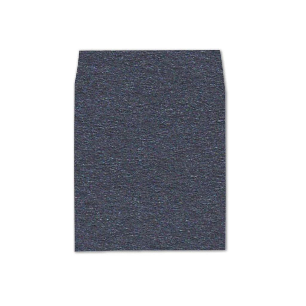 6.5 SQ Square Flap Envelope Liners Shiny Blue