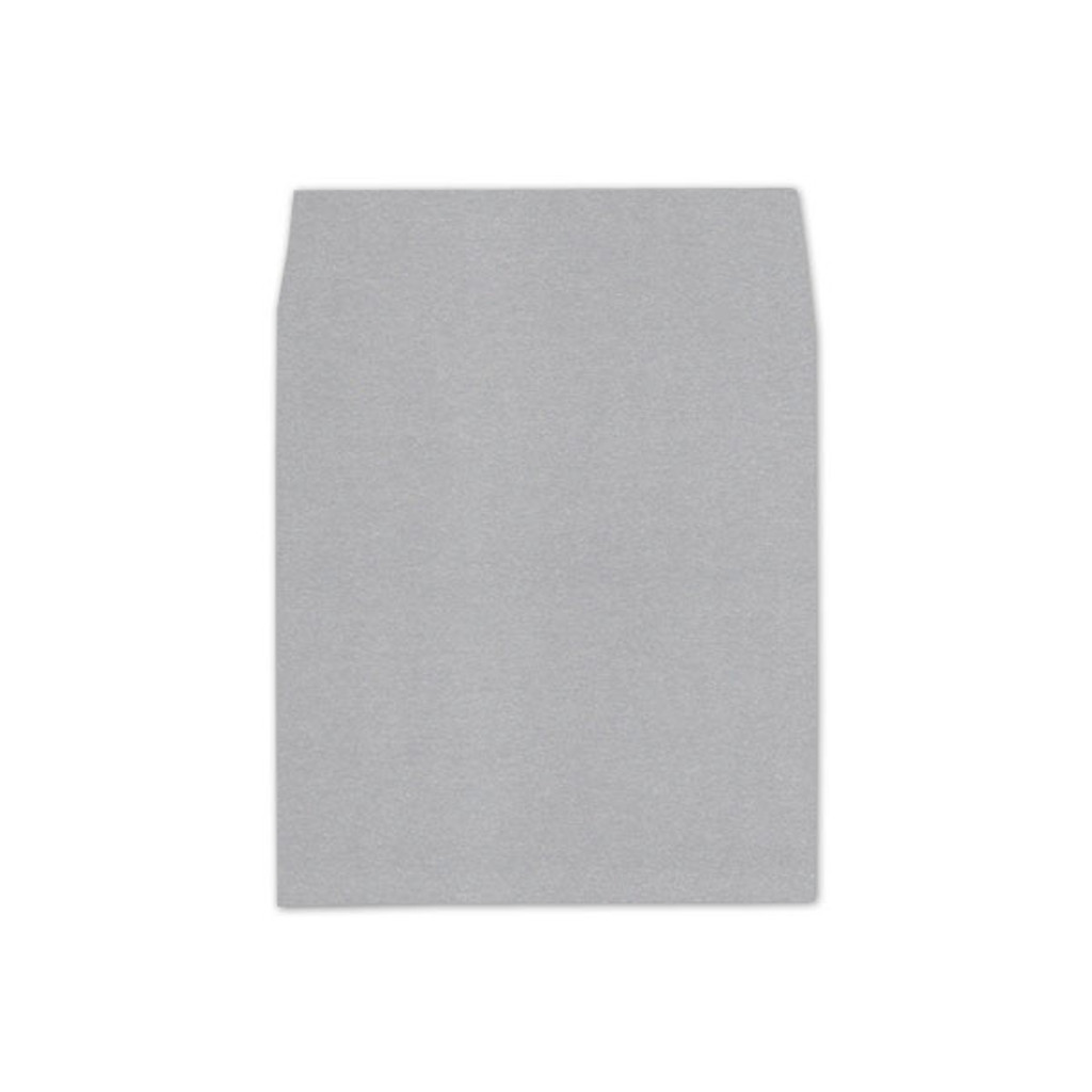 6.5 SQ Square Flap Envelope Liners Silver