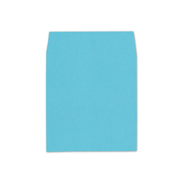 6.5 SQ Square Flap Envelope Liners Turquoise