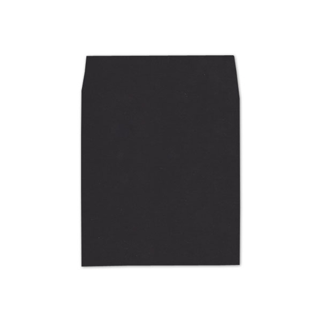 6.5 SQ Square Flap Envelope Liners Ultra Black