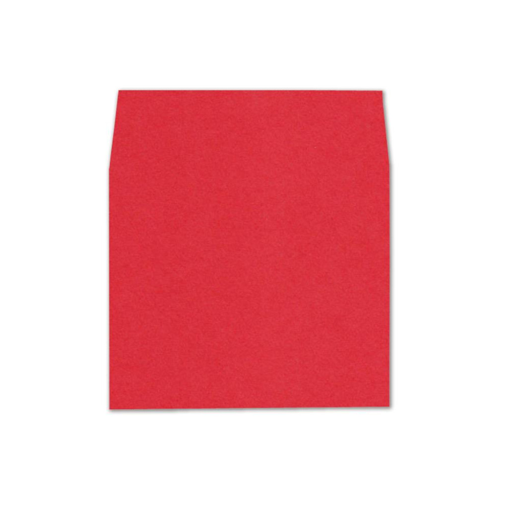 A7 Square Flap Envelope Liners Bright Red