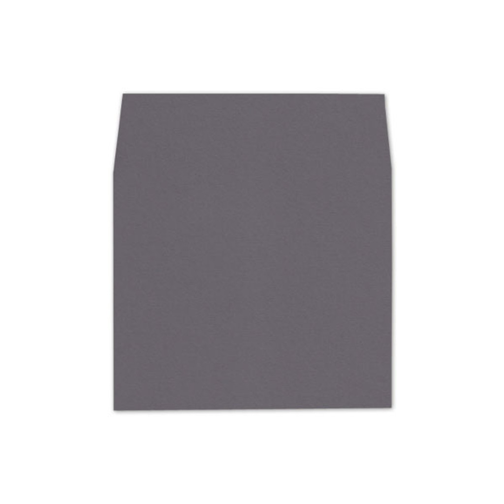 A7 Square Flap Envelope Liners Dark Grey