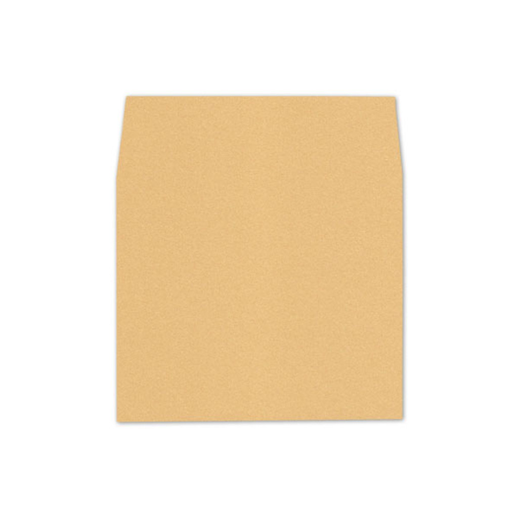 A7 Square Flap Envelope Liners Gold