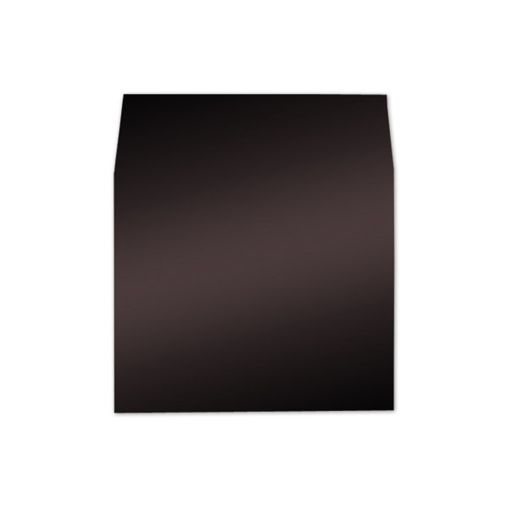 A7 Square Flap Envelope Liners Mirror Black