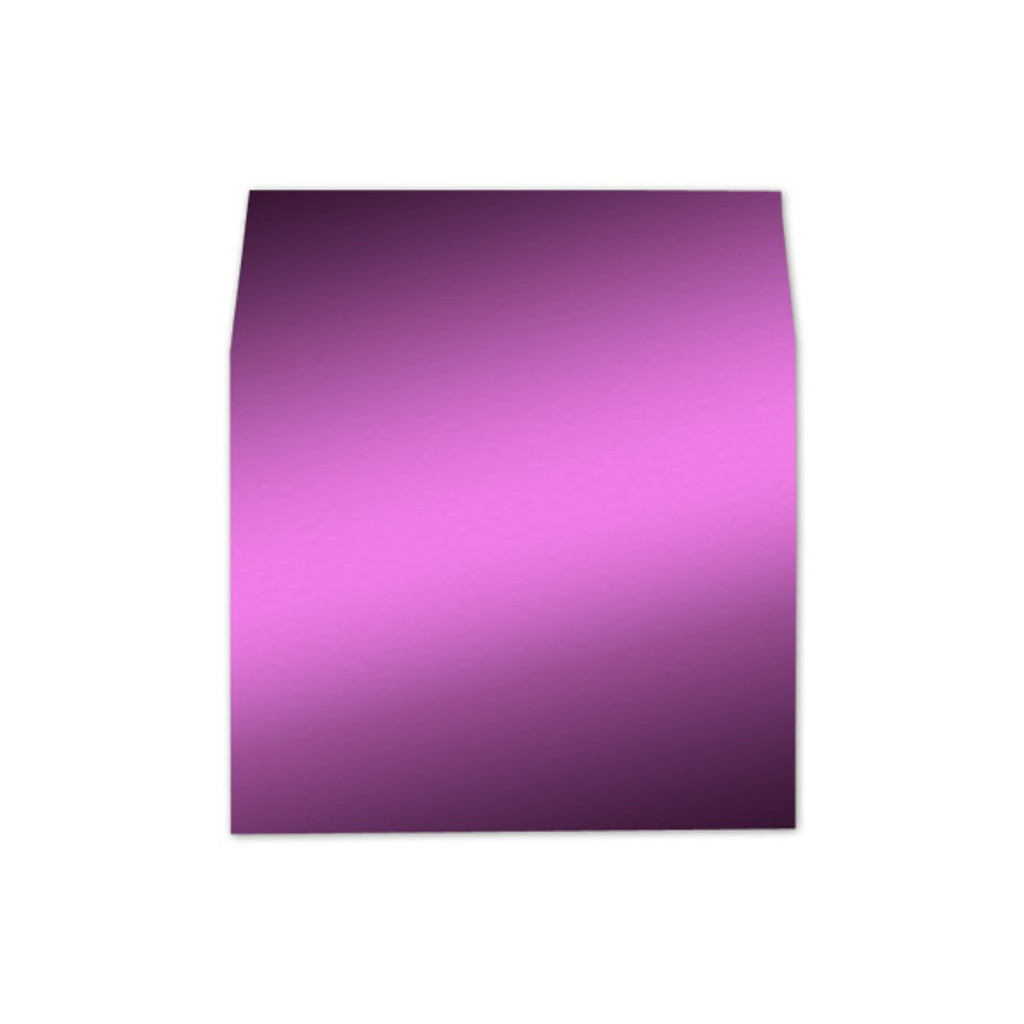 A7 Square Flap Envelope Liners Mirror Purple