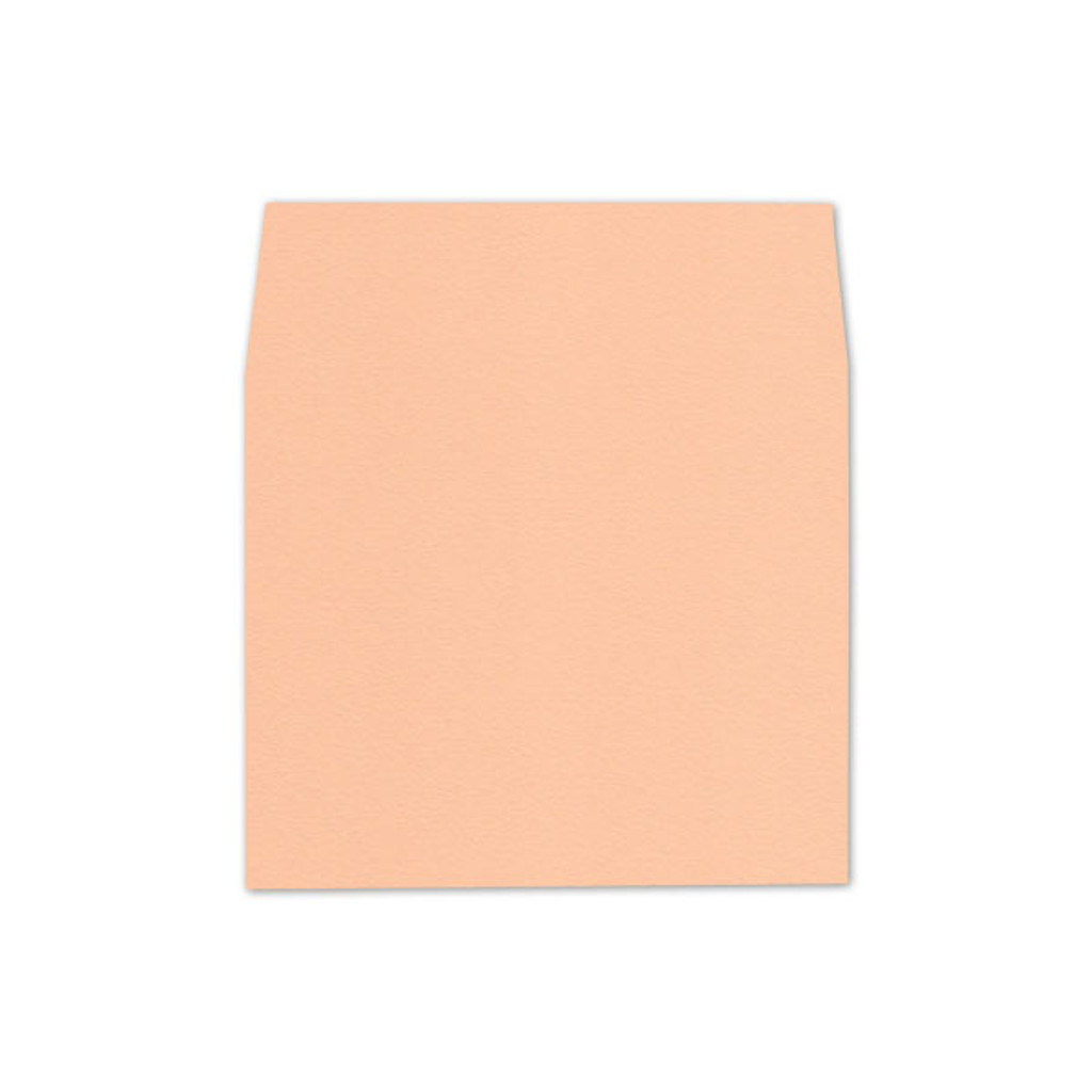 A7 Square Flap Envelope Liners Peach