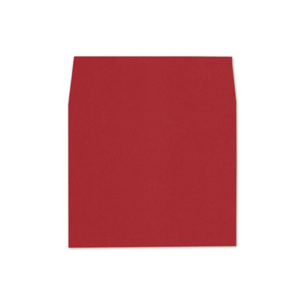 A7 Square Flap Envelope Liners Red