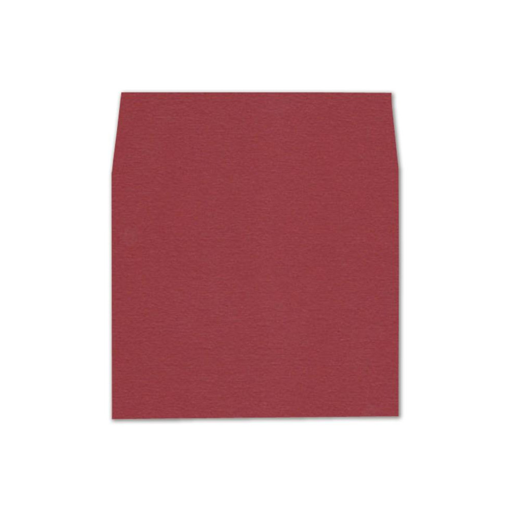 A7 Square Flap Envelope Liners Red Lacquer