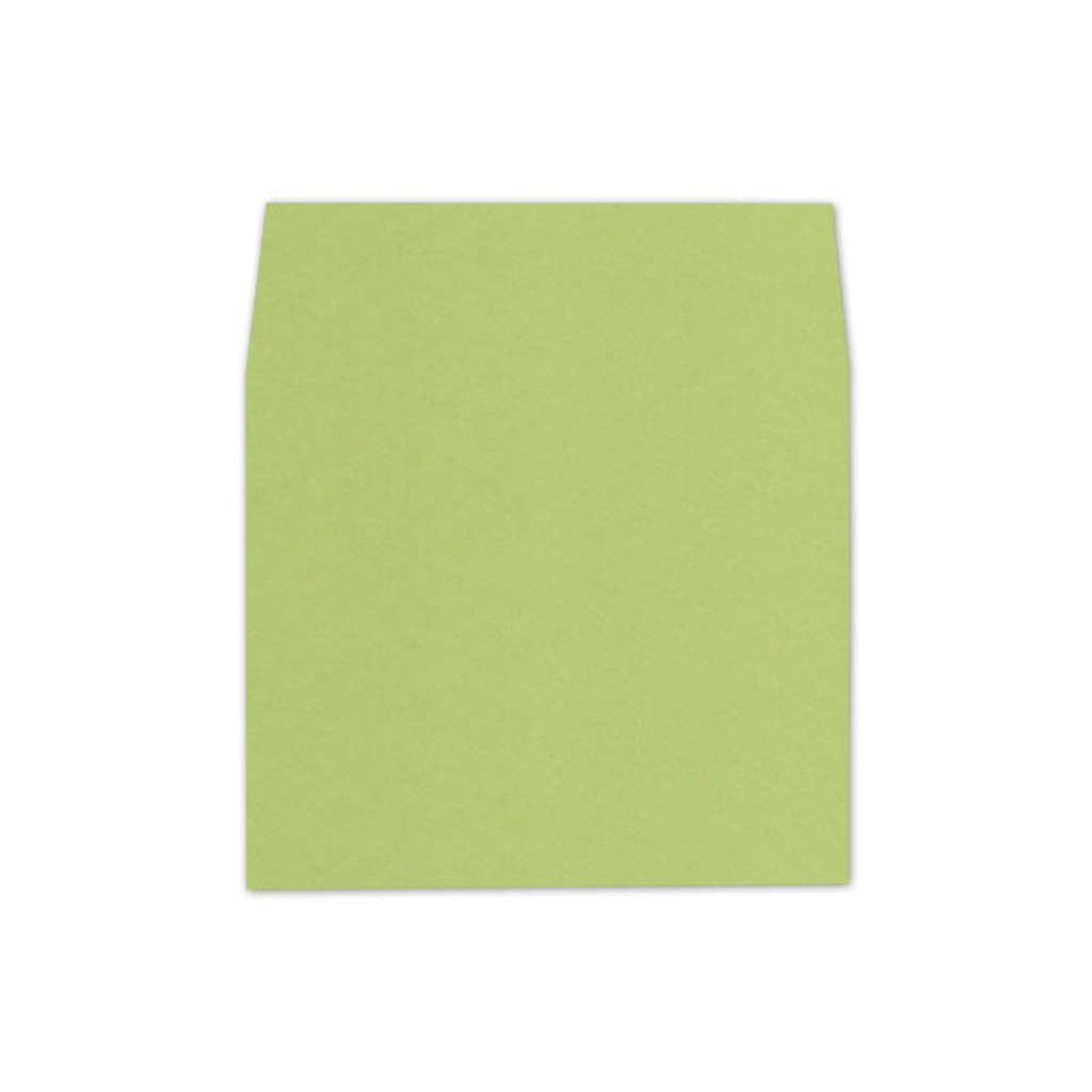 A7 Square Flap Envelope Liners Sour Apple