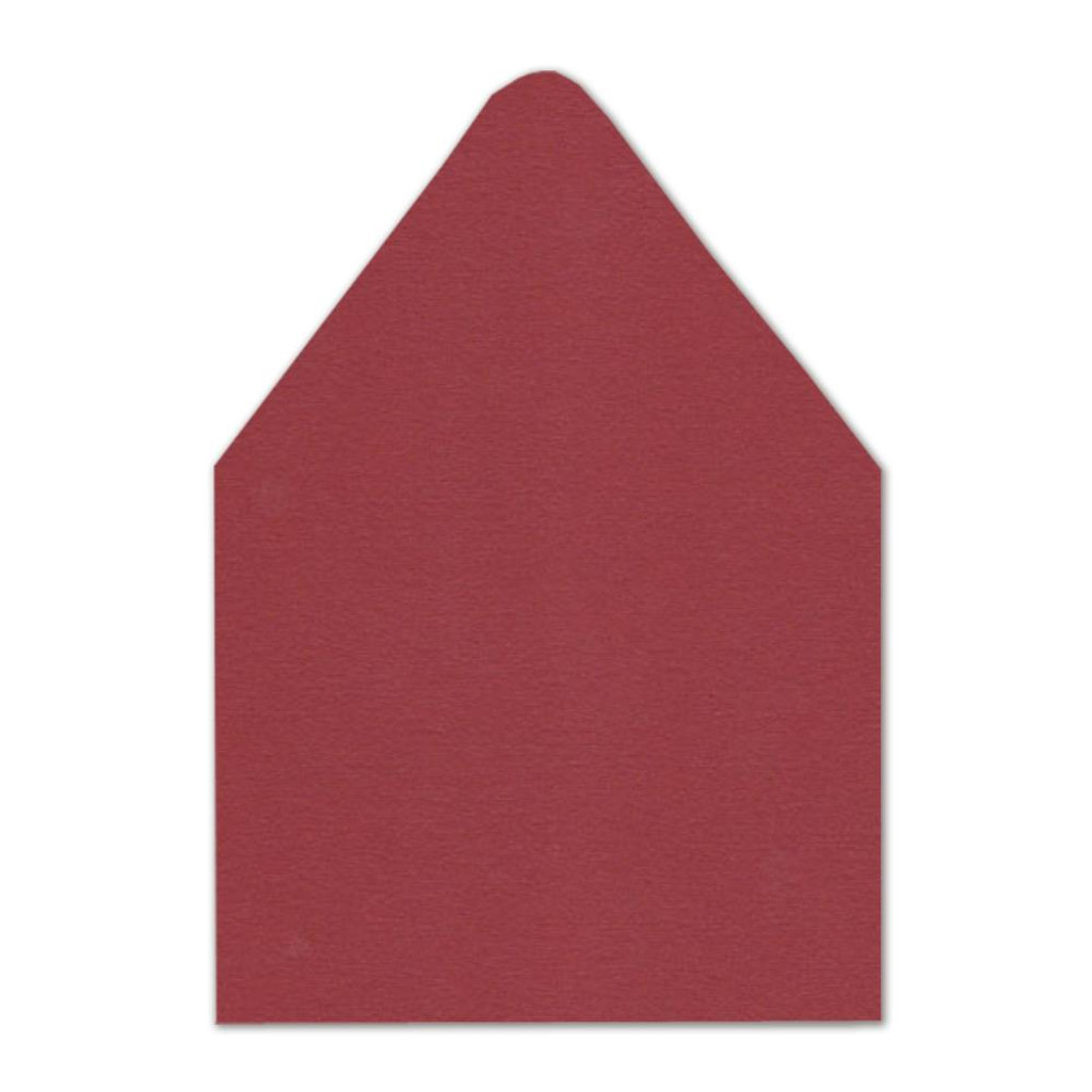 A7 Euro Flap Envelope Liners Red Lacquer