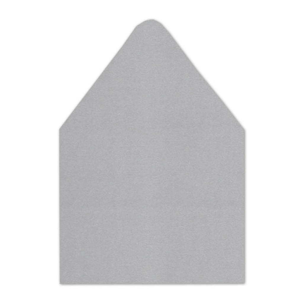 A7 Euro Flap Envelope Liners Silver