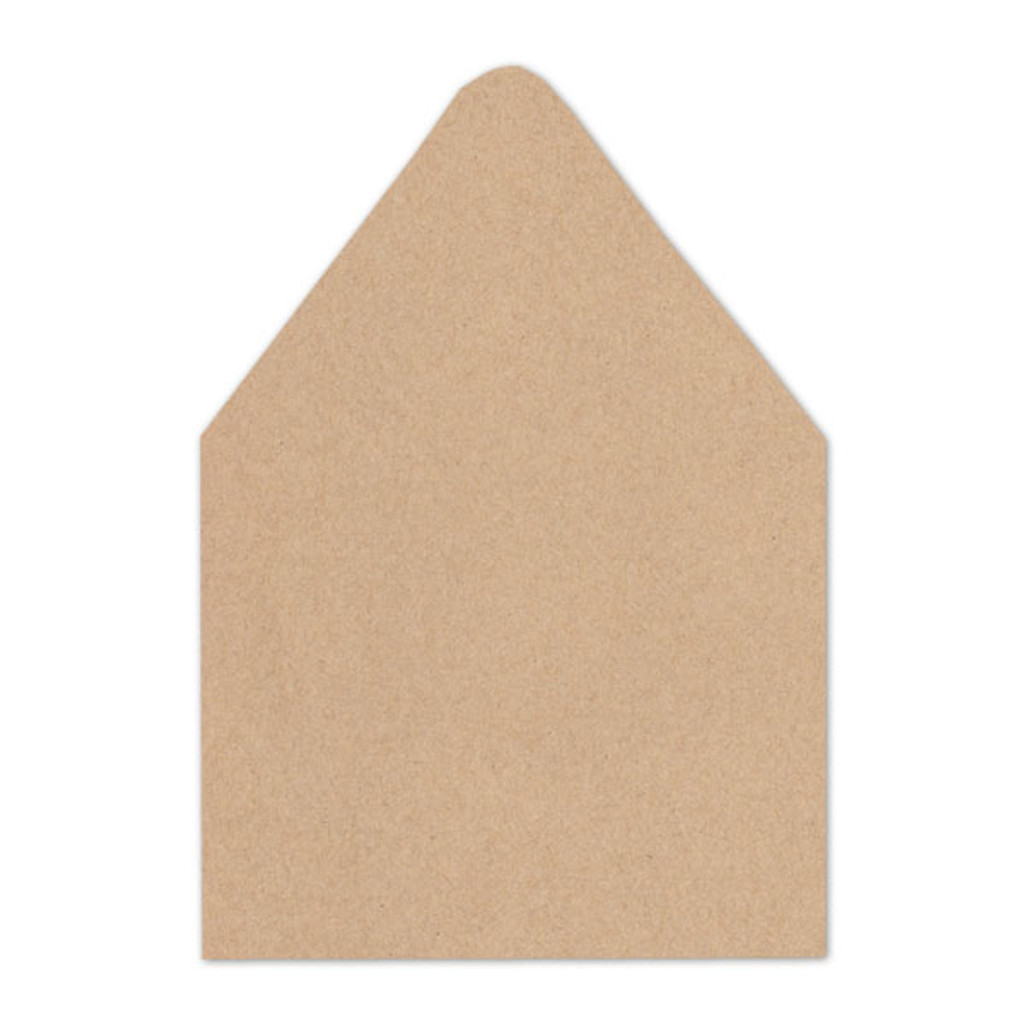 A7 Euro Flap Envelope Liners Straw Kraft