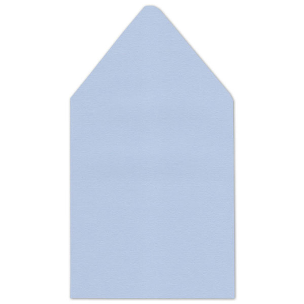 6.5 SQ Euro Flap Envelope Liners Azure Blue