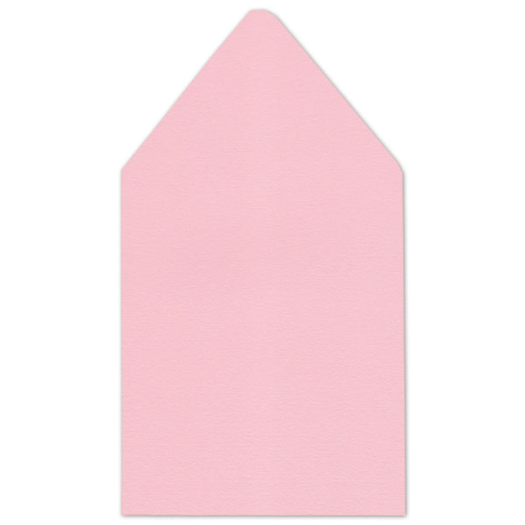 6.5 SQ Euro Flap Envelope Liners Candy Pink
