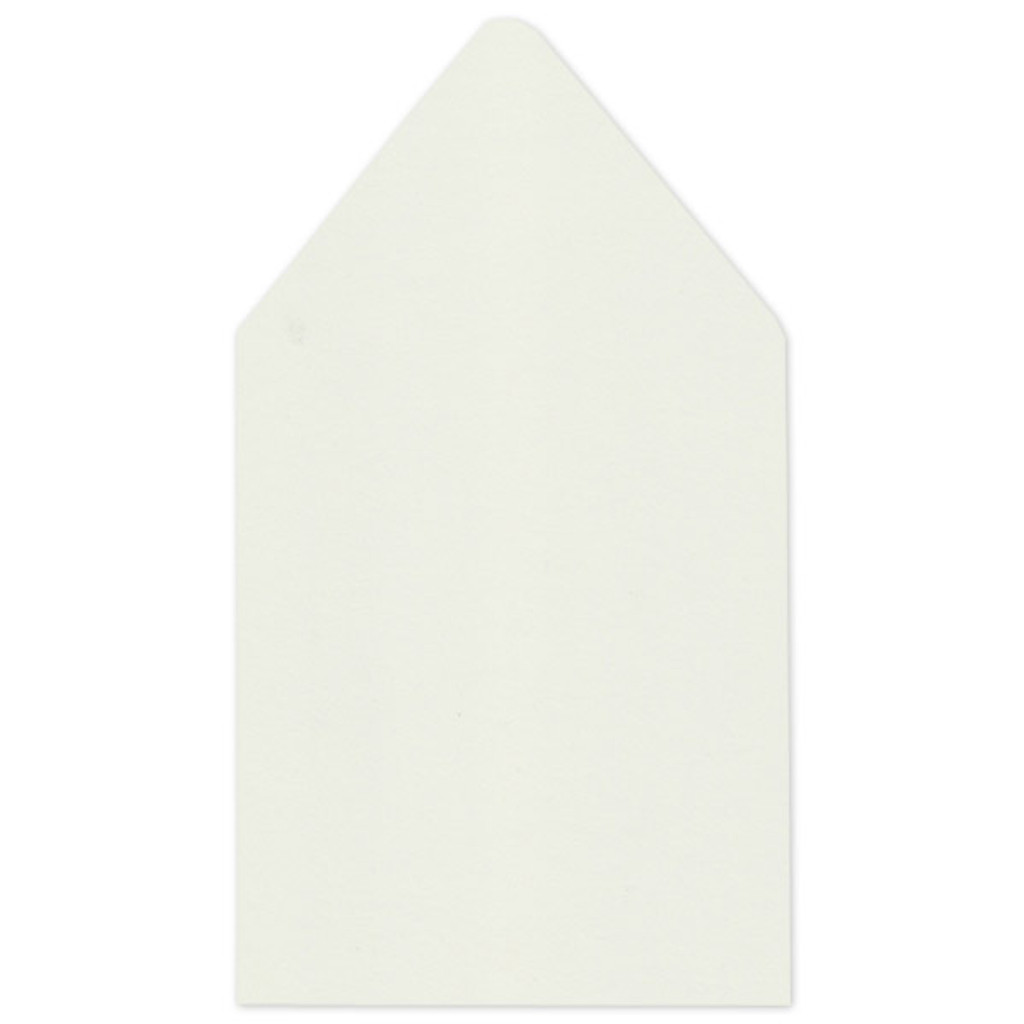 6.5 SQ Euro Flap Envelope Liners Cream