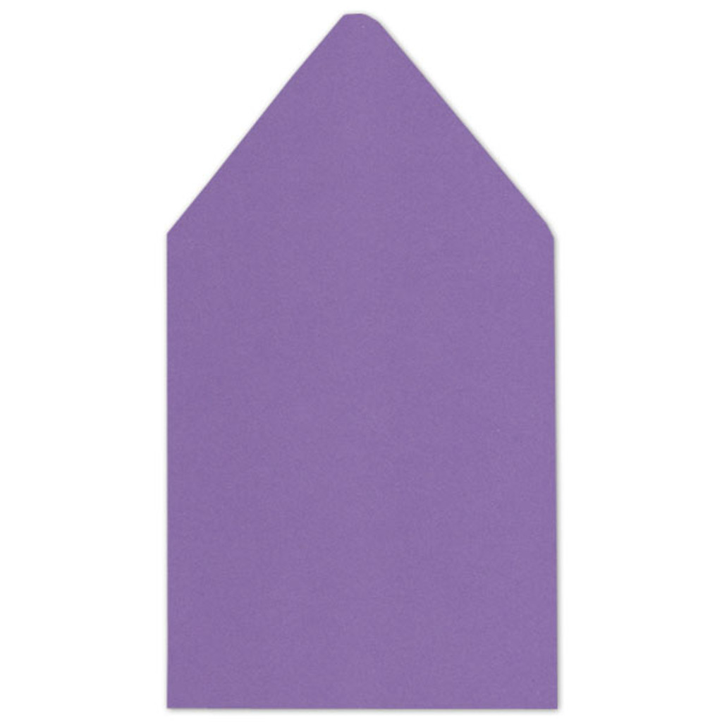 6.5 SQ Euro Flap Envelope Liners Grape Jelly