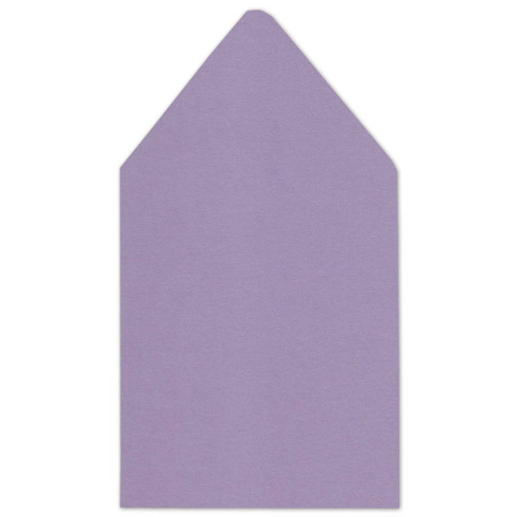 6.5 SQ Euro Flap Envelope Liners Light Amethyst