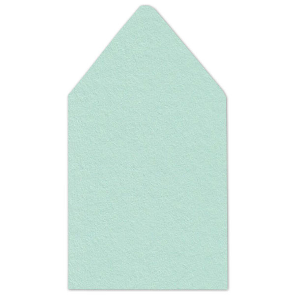 6.5 SQ Euro Flap Envelope Liners Park Green