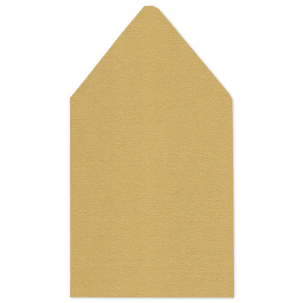 6.5 SQ Euro Flap Envelope Liners Super Gold