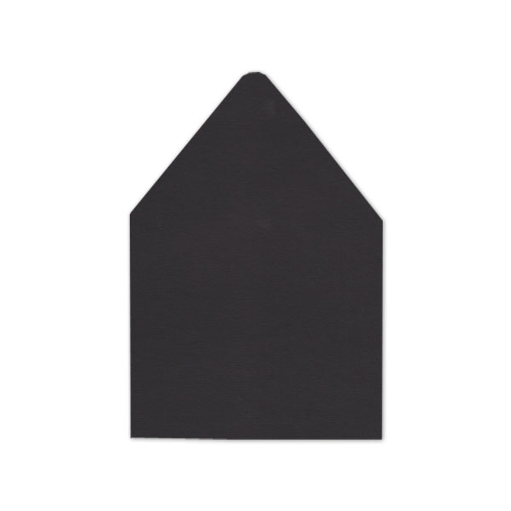 A2 Euro Flap Envelope Liners Ebony Black