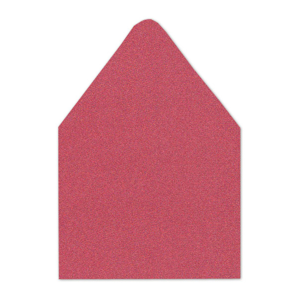 A+ Euro Flap Envelope Liners Glitter Red