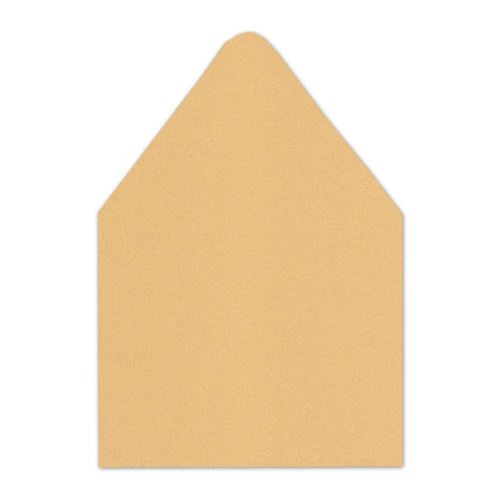 A6 Euro Flap Envelope Liners Gold