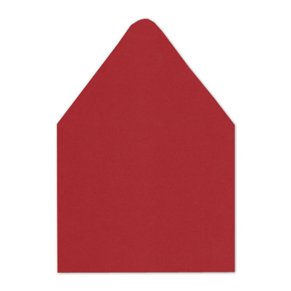 A6 Euro Flap Envelope Liners Red