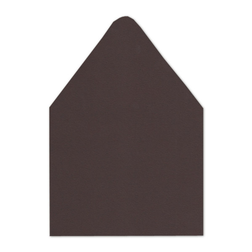 A9 Euro Flap Envelope Liners Bitter Chocolate