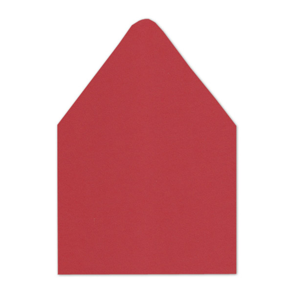 A9 Euro Flap Envelope Liners Vermilion