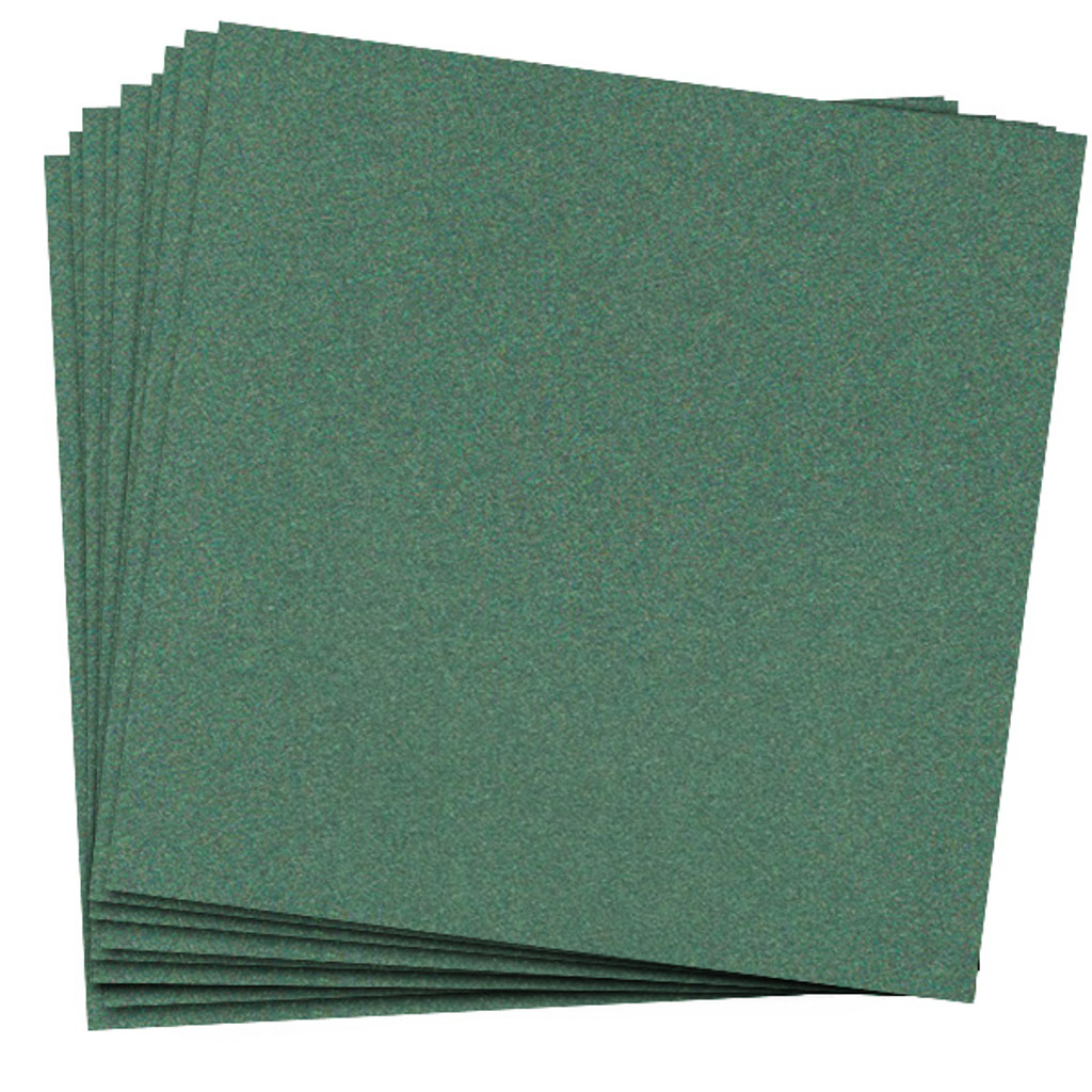 12 x 12 Cover Weight Glitter Green