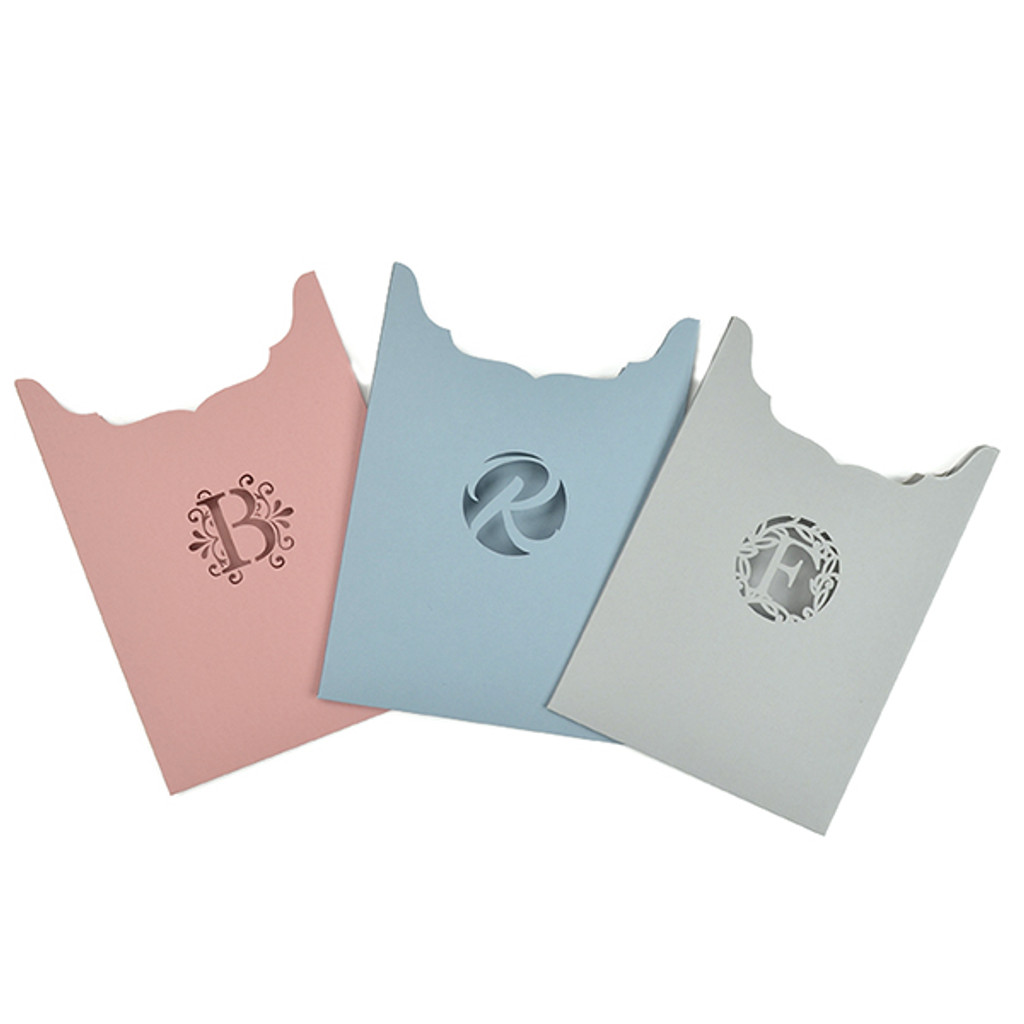 Double Victorian Invitation Sleeve