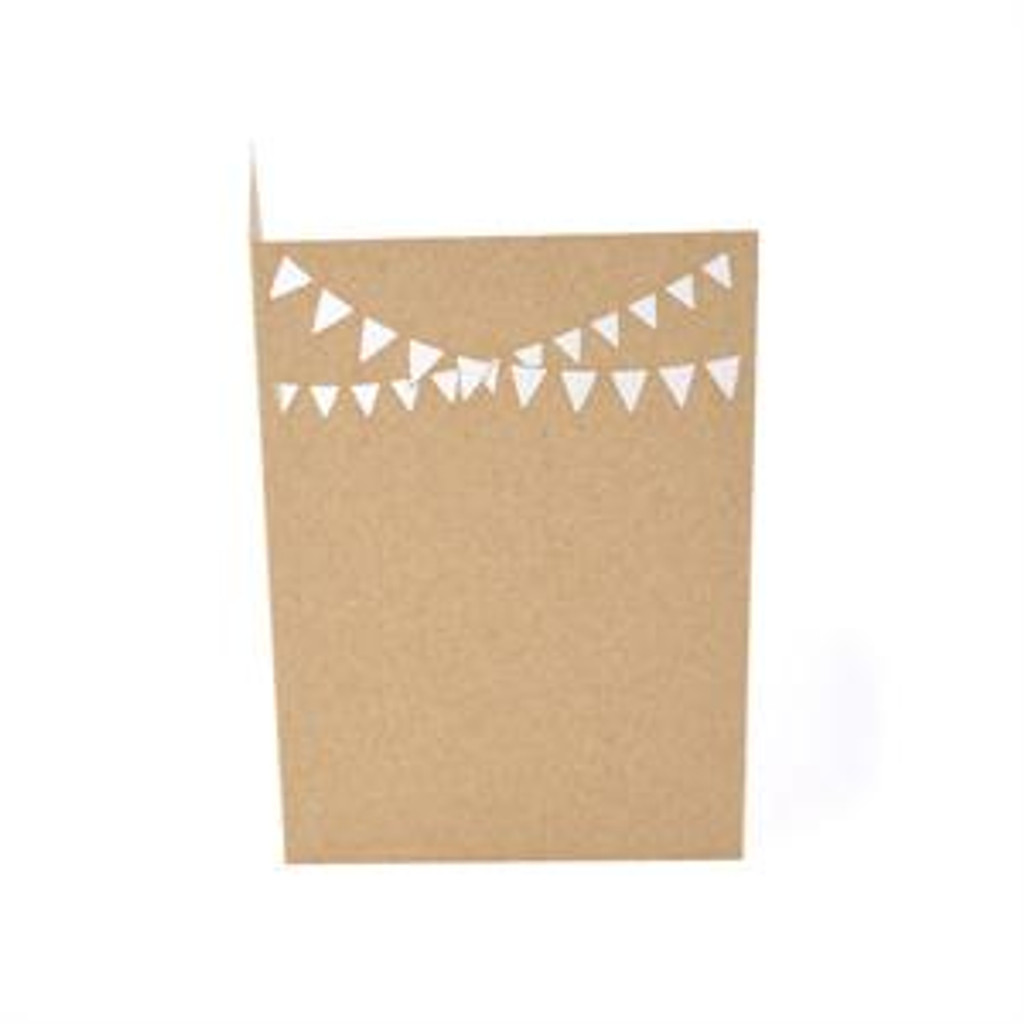 Flags Laser Folded Card