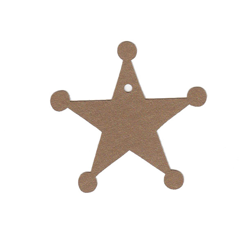 Sheriff Star Shape Pack